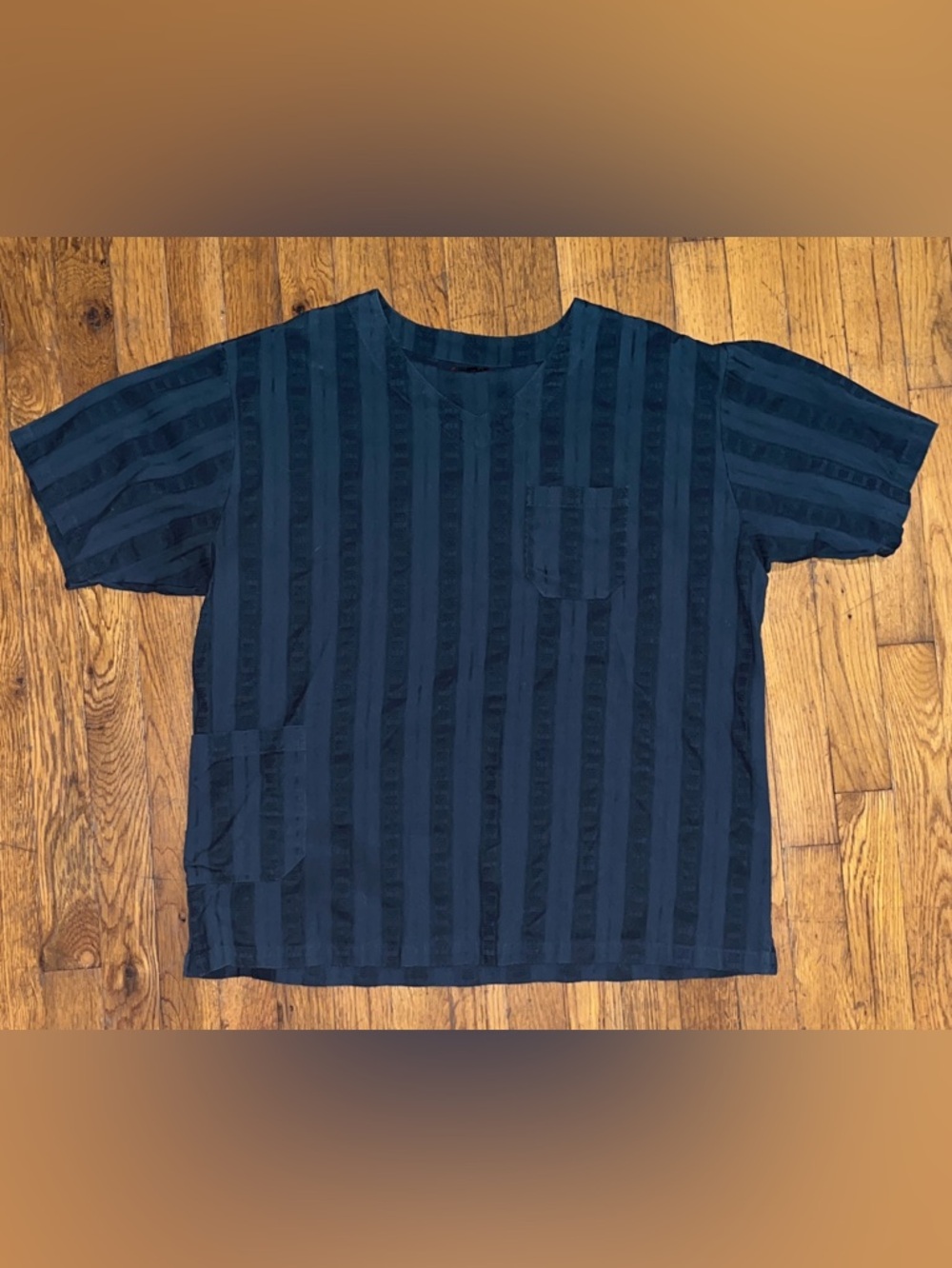 Clot Apparel Hong Kong Asian streetwear Short Sleeve Shirt - Green Cotton Sz L